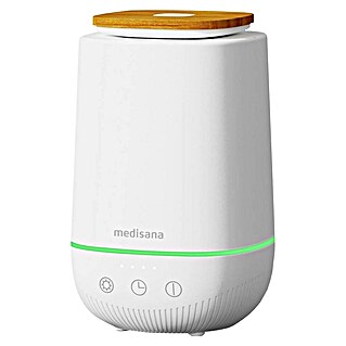 Difuzor Medisana (Do x Š x V: 110 x 110 x 178 mm, Bela, Prostornina rezervoarja za vodo: 200 ml)