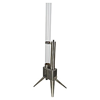 Terrasverwarmer Pellet Fancy Flames (Soort brandstof: Pellets, Roestvrij staal, Hoogte: 135 cm)