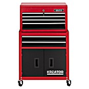 Kreator Carro portaherramientas KRT653005 (L x An x Al: 32,5 x 64 x 64 cm, Número de cajones: 6 ud.) | BAUHAUS