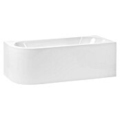 Camargue Bañera Afrodita (150 x 75 cm, Acrílico sanitario, Orientación de la bañera: Izquierda, Blanco) | BAUHAUS