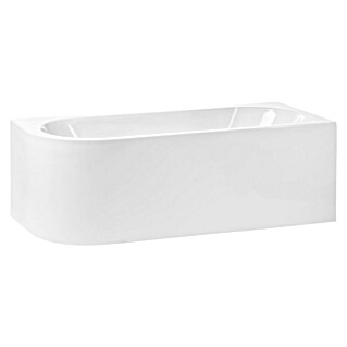 Camargue Bañera Afrodita (150 x 75 cm, Acrílico sanitario, Orientación de la bañera: Izquierda, Blanco)