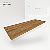 Wandpaneel Asturia Oak (280 x 117,5 x 0,4 cm, Asturia Oak, 1 st., Dikte: 4 mm) | BAUHAUS