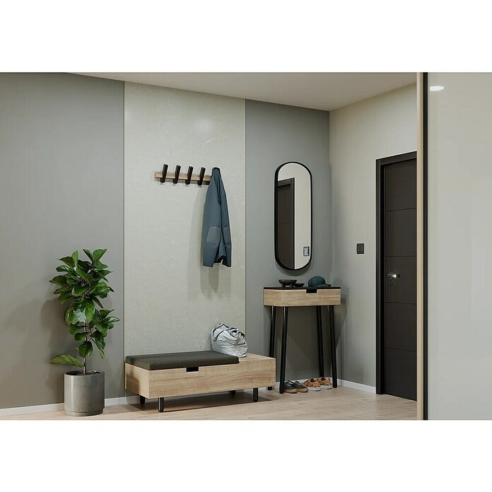 Wandpaneel Monreale Ivory (280 x 117,5 x 0,4 cm, Monreale Ivory, 1 st., Dikte: 4 mm) | BAUHAUS