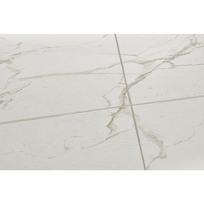 Wandpaneel Pietra Santa White (120 x 60 x 1,6 cm, Pietra Santa White, 4 st., Dikte: 4 mm) | BAUHAUS