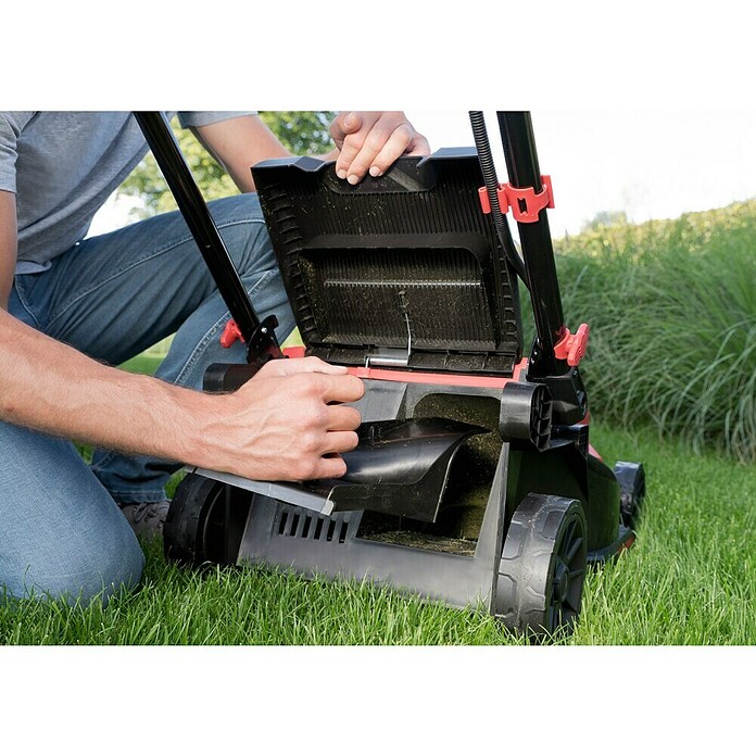 Skil PWRCore 20V Accu Grasmaaier + Gratis Accu Compressor (36 V, 2 accu's, 4 Ah, Snijbreedte: 43 cm) | BAUHAUS