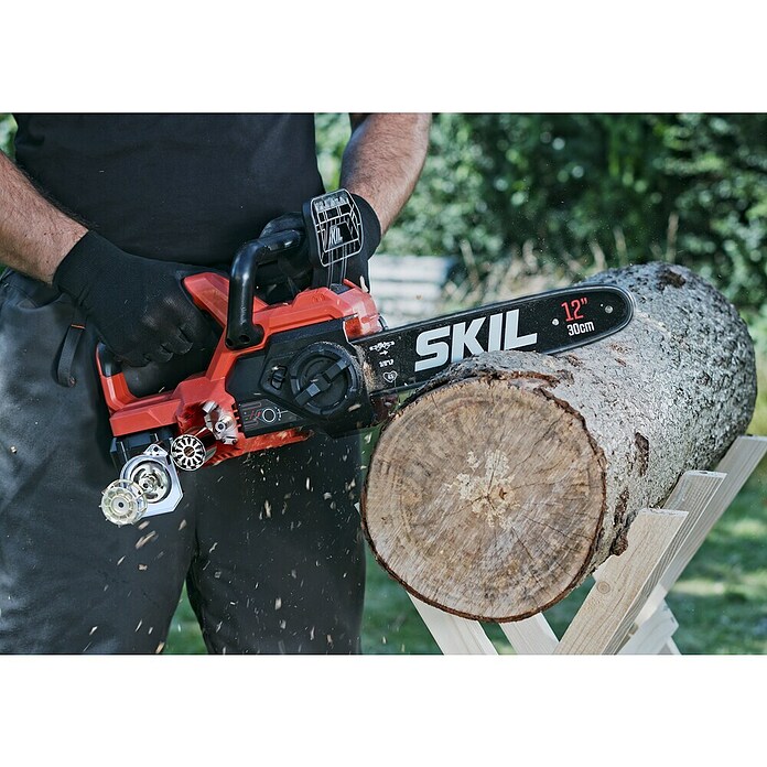 Skil PWRCore 20V Accukettingzaag Brushless - 0534 CA (20 V, Li-ion, Excl. accu, Lengte zaagblad: 30 cm) | BAUHAUS