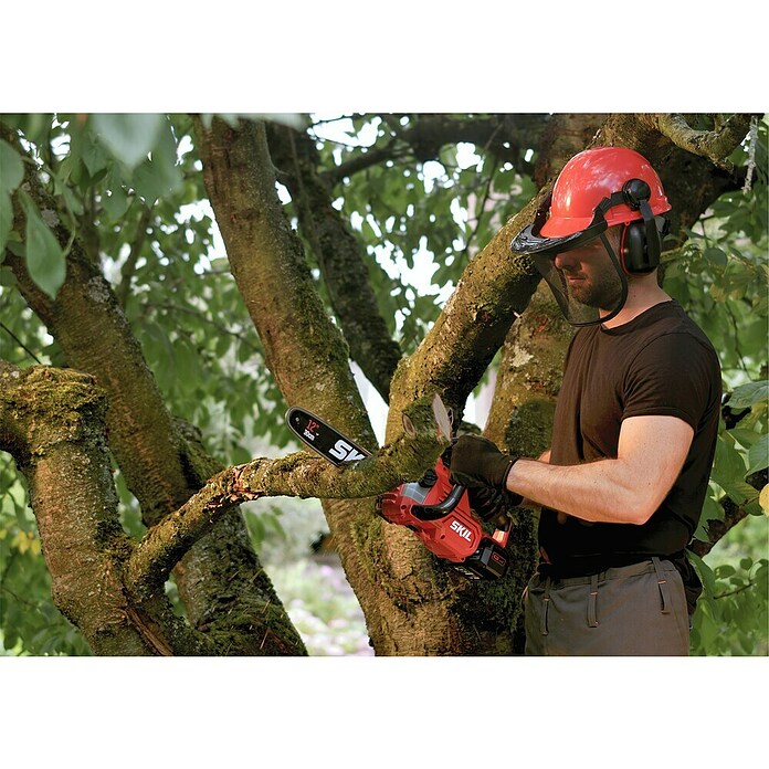 Skil PWRCore 20V Accukettingzaag Brushless - 0534 CA (20 V, Li-ion, Excl. accu, Lengte zaagblad: 30 cm) | BAUHAUS