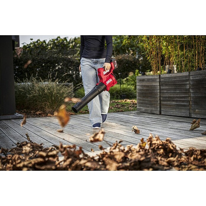 Skil PWRCore 20V Accubladblazer + Gratis Accu Compressor (20 V, Excl. accu, Blaassnelheid: 175 km/u, Blaasvolume: 710 m³/u) | BAUHAUS
