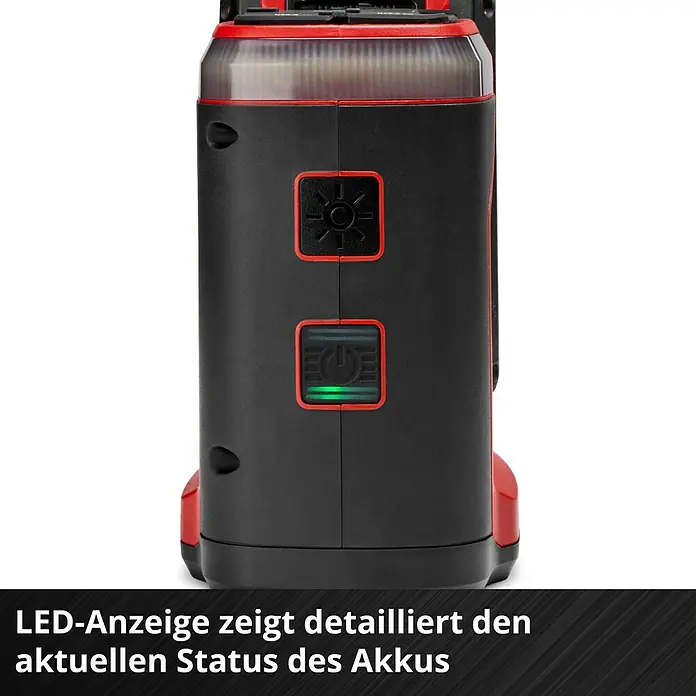 Einhell Power X-Change 18V Akku-Energiestation TE-ES 18/150/1 Li-C-Solo - 18 V, Ohne Akku - LED-Anzeige des Akku-Status.