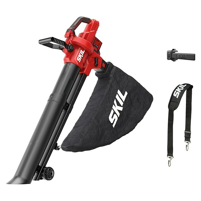 Skil PWRCore 20V Accubladzuiger/-bladblazer + Gratis Accu Compressor (20 V, Excl. accu, Blaasvolume: 720 m³/u, Blaassnelheid: 250 km/u) | BAUHAUS