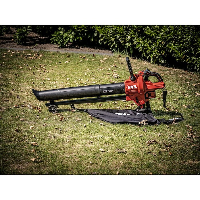 Skil PWRCore 20V Accubladzuiger/-bladblazer + Gratis Accu Compressor (20 V, Excl. accu, Blaasvolume: 720 m³/u, Blaassnelheid: 250 km/u) | BAUHAUS