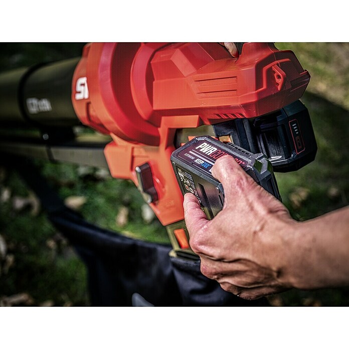 Skil PWRCore 20V Accubladzuiger/-bladblazer + Gratis Accu Compressor (20 V, Excl. accu, Blaasvolume: 720 m³/u, Blaassnelheid: 250 km/u) | BAUHAUS