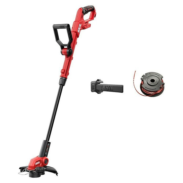 Skil PWRCore 20V Accu Grastrimmer + Gratis Accu Compressor (20 V, Li-ion, Excl. accu, Snijbreedte draad: 25 cm) | BAUHAUS