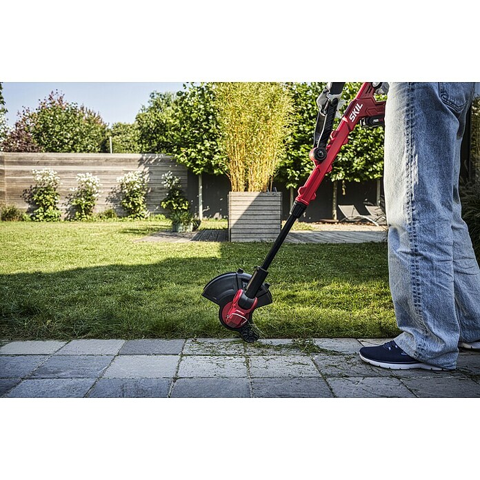 Skil PWRCore 20V Accu Grastrimmer + Gratis Accu Compressor (20 V, Li-ion, Excl. accu, Snijbreedte draad: 25 cm) | BAUHAUS