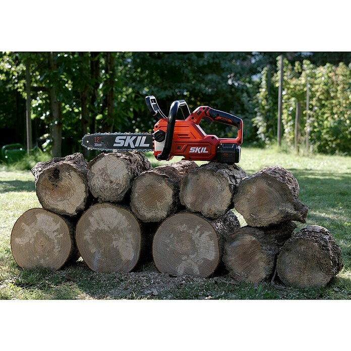 Skil PWRCore 20V Accukettingzaag Brushless - 0534 CA (20 V, Li-ion, Excl. accu, Lengte zaagblad: 30 cm) | BAUHAUS