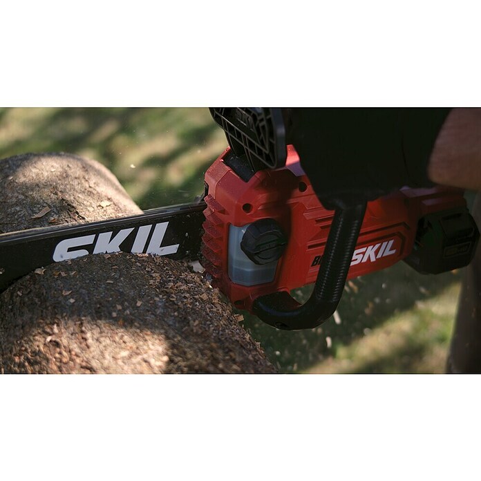 Skil PWRCore 20V Accukettingzaag Brushless - 0534 CA (20 V, Li-ion, Excl. accu, Lengte zaagblad: 30 cm) | BAUHAUS