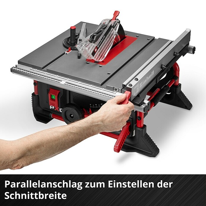 Einhell Power X-Change 18V Akku-Tischkreissäge TE-TS 36/210 Li - Solo (36 V, Ohne Akku, Durchmesser Sägeblatt: 210 mm) | BAUHAUS