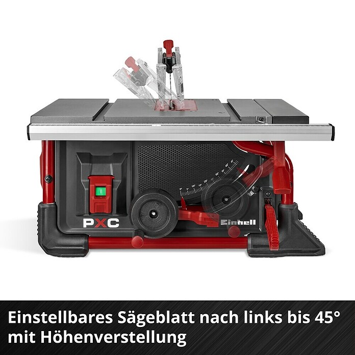 Einhell Power X-Change 18V Akku-Tischkreissäge TE-TS 36/210 Li - Solo (36 V, Ohne Akku, Durchmesser Sägeblatt: 210 mm) | BAUHAUS