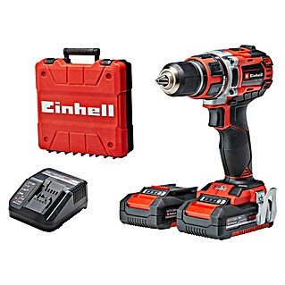 Einhell Power X-Change 18V Taladro atornillador percutor de batería TP-CD 18/50 Li-i BL (18 V, 2 baterías, 2 Ah, 50 Nm)