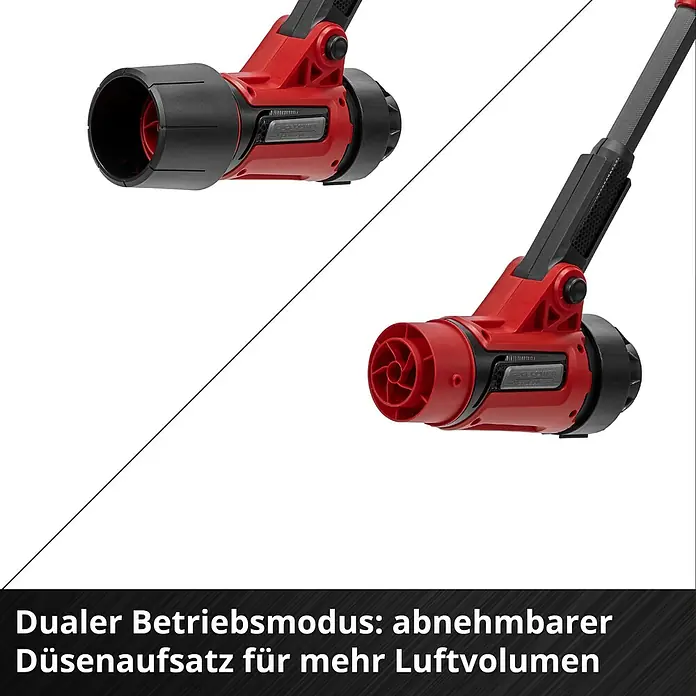 Einhell Professional Akku-Laubbläser GP-LB 36/270 LI - 36 V, Ohne Akku, Blasleistung: 1.100 m³/h, Blasgeschwindigkeit: 270 km/h - Abnehmbarer Düsenaufsatz für mehr Luftvolumen.