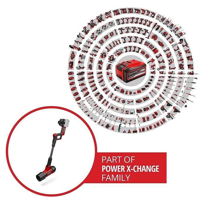 Einhell Professional Akumulatorski puhalnik listja GP-LB 36/270 Li E BL-Solo  (36 V, Brez baterije, Maksimalni pretok pihanega zraka: 1.100 m³/h, Hitrost pihanja: 270 km/h) | Sesalniki in puhalniki listja | Vrtni stroji in orodja | Vrt in prosti čas | Izdelki | BAUHAUS