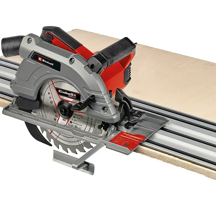 Einhell Handkreissäge TE-CS 190/1 - 1.500 W, Durchmesser Sägeblatt: 190 mm, Schnitttiefe bei 90 °: 66 mm - Präzise Schnitte mit der Einhell Tauchsäge: Ideal für Heimwerker & Profis. Inkl. Führungsschiene für exakte Ergebnisse.