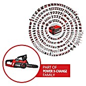 Einhell Power X-Change 18V Motosierra de batería GE-LC 18/25 Li (18 V, Iones de litio, Sin batería, Longitud de la cuchilla: 25 cm) | BAUHAUS