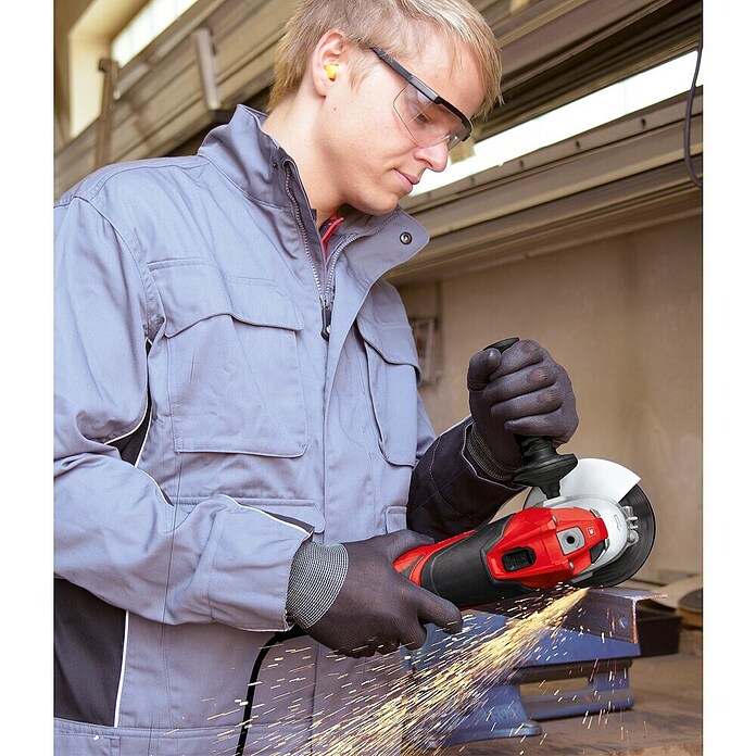 Einhell Winkelschleifer TE-AG 125 CE (1.100 W, 125 mm, Leerlaufdrehzahl: 3.000 U/min - 12.000 U/min)