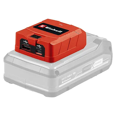Einhell Power X-Change 18V USB-Akku-Adapter TC-CP 18 Li