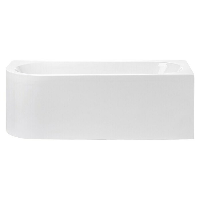 Camargue Bañera Afrodita (150 x 75 cm, Acrílico sanitario, Orientación de la bañera: Izquierda, Blanco) | BAUHAUS