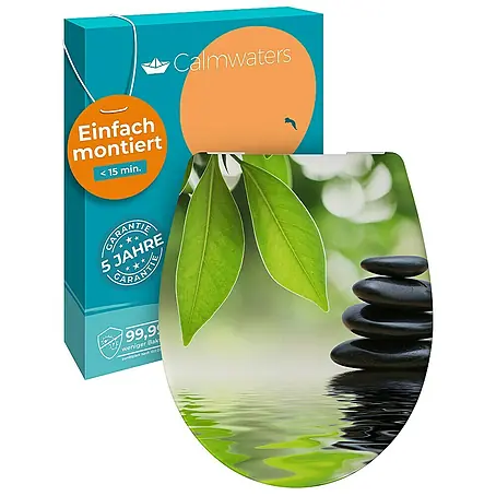 Calmwaters  WC-Sitz Motiv Wellness Oase