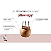 Karibu Aroma-Aufgusstopf (Terracotta)