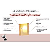Karibu Saunaleuchte Premium (Max. Leistung: 40 W, Eckmontage)