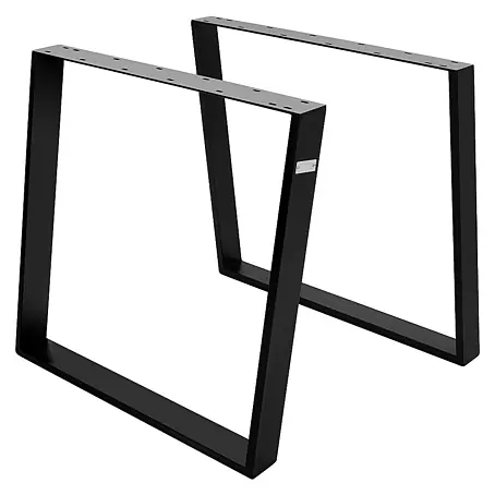ML-Design  Tischgestell Schräge Metall Bankbeine Bankgestell