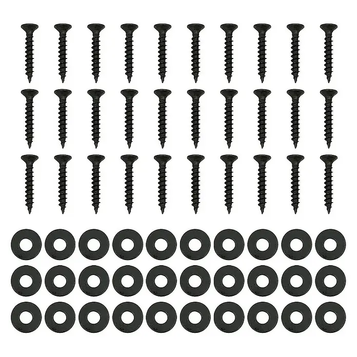 ECD Germany Tischgestell modernes Industriedesign Möbelfüße aus Metall - L x B x H: 8 x 90 x 72 cm, Stahl - Schrauben und Unterlegscheiben in Schwarz, ideal für Heimwerkerprojekte und Reparaturen.