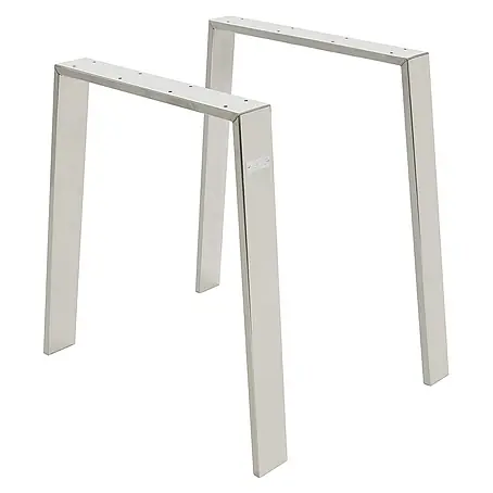 ML-Design  Tischgestell Loft 2er Set aus Stahl Industriedesign U-Form