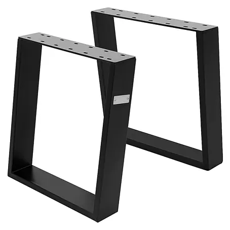 ML-Design  Tischgestell Bankkufen Schräge Metall Bankbeine Bankgestell