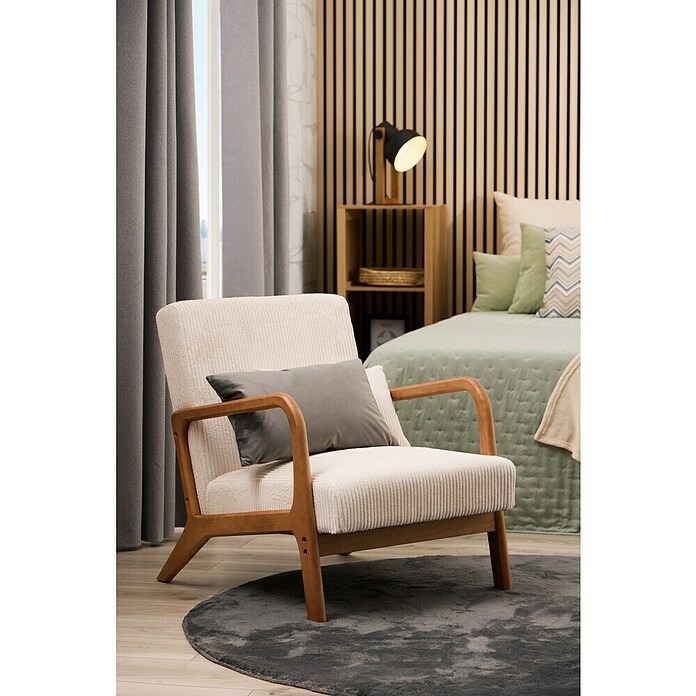 Alfombra de pelo corto Toscana (Gris, Diámetro: 160 cm, 100% Poliéster) | BAUHAUS