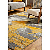 Alfombra de pelo corto Degradado (Mostaza/Gris, 290 x 200 cm, 100% Poliéster) | BAUHAUS
