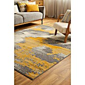 Alfombra de pelo corto Degradado (Mostaza/Gris, 290 x 200 cm, 100% Poliéster) | BAUHAUS