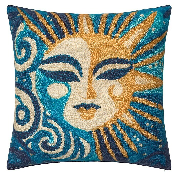 Cojín Solaris (Azul, 45 x 45 cm) | BAUHAUS