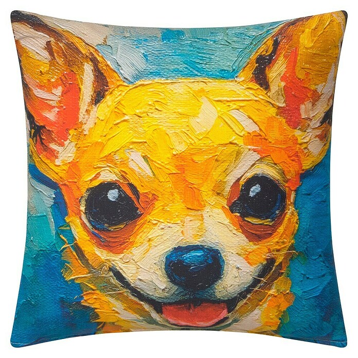 Cojín Chihuahua (Multicolor, 45 x 45 cm) | BAUHAUS