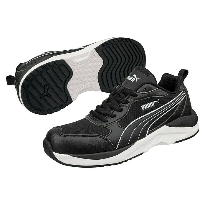 Puma Zapato bajo de seguridad Condor (47, Clase de protección según EN ISO 20345: S3, Marrón/Negro) | BAUHAUS