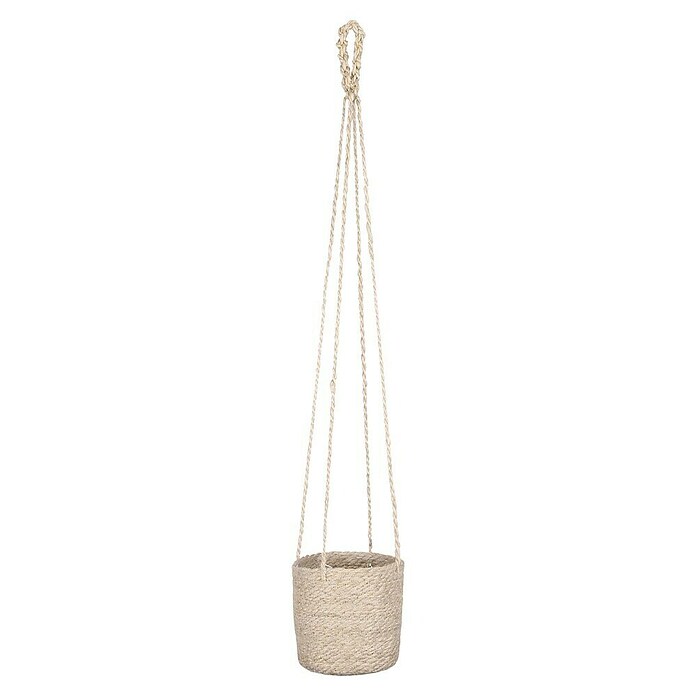 Mica Decorations Viseća košara Atlantic  (Vanjska dimenzija (ø x V): 16 x 16 cm, prirodni materijali, Bež) | BAUHAUS