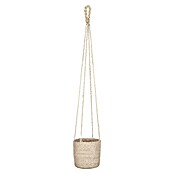 Mica Decorations Viseća košara Atlantic  (Vanjska dimenzija (ø x V): 16 x 16 cm, prirodni materijali, Bež) | BAUHAUS