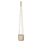 Mica Decorations Viseća košara Atlantic  (Vanjska dimenzija (ø x V): 14 x 14 cm, prirodni materijali, Bež) | BAUHAUS