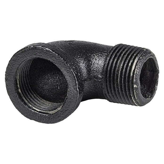 Dolle Pipe Conector de estante macho 90° (Curvado, ¾″) | BAUHAUS