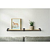 Dolle Pipe Tubo metálico (L x An: 100 x 2,5 cm, Negro) | BAUHAUS