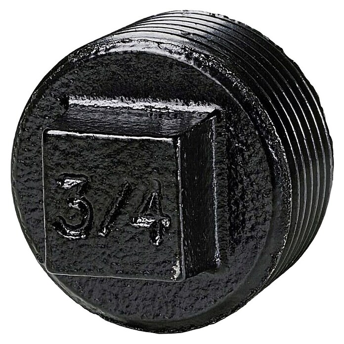 Dolle Pipe Tapón para tubos (Diámetro: 20 mm, Negro, 2 ud.) | BAUHAUS