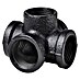 Dolle Pipe Conector de estante 